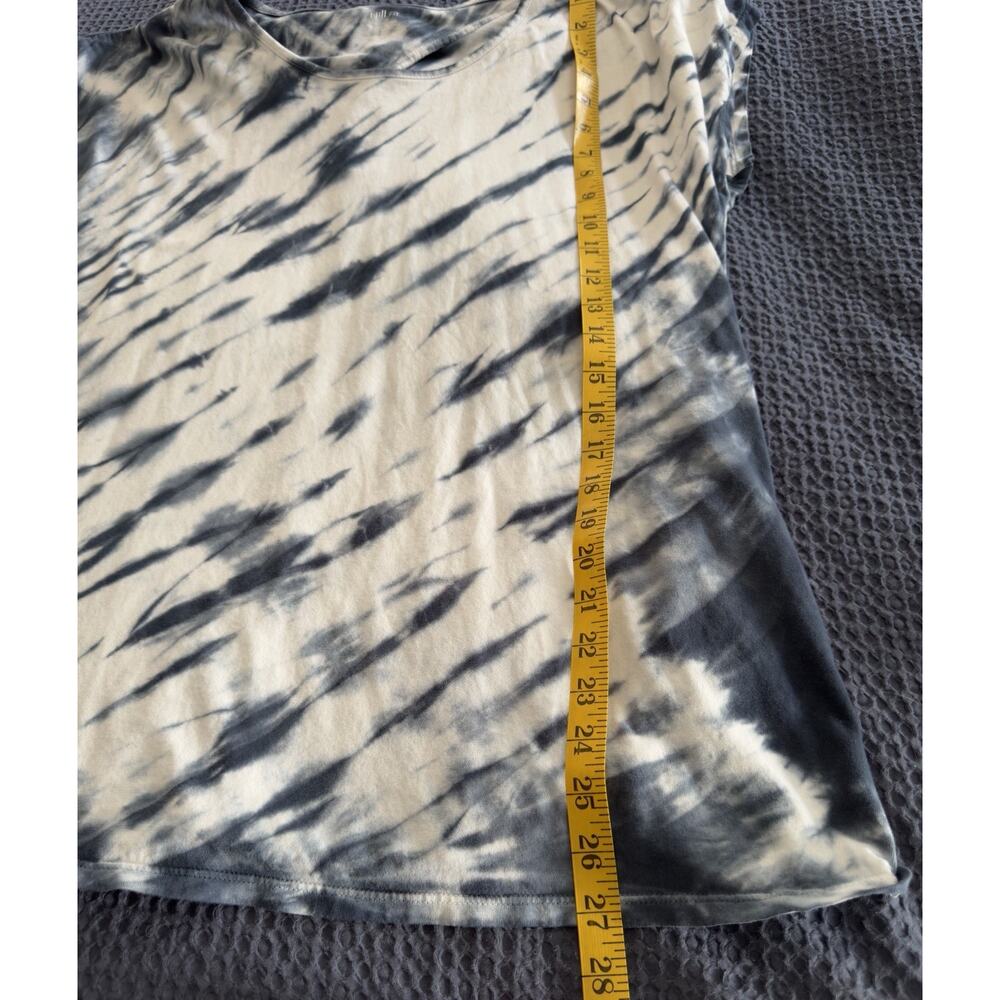 J Jill Fit Back Keyhole Tee Tie Dye L - Picture 8 of 8